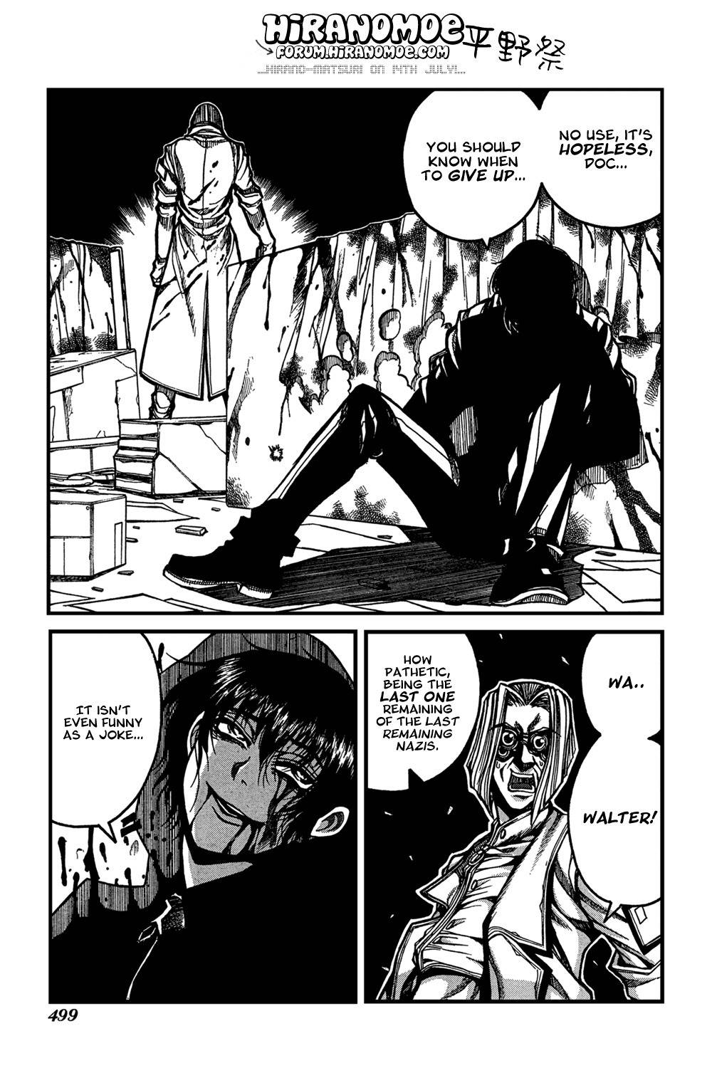 Hellsing Chapter 93 page 9 - Chapter 93: Sorcerian 2