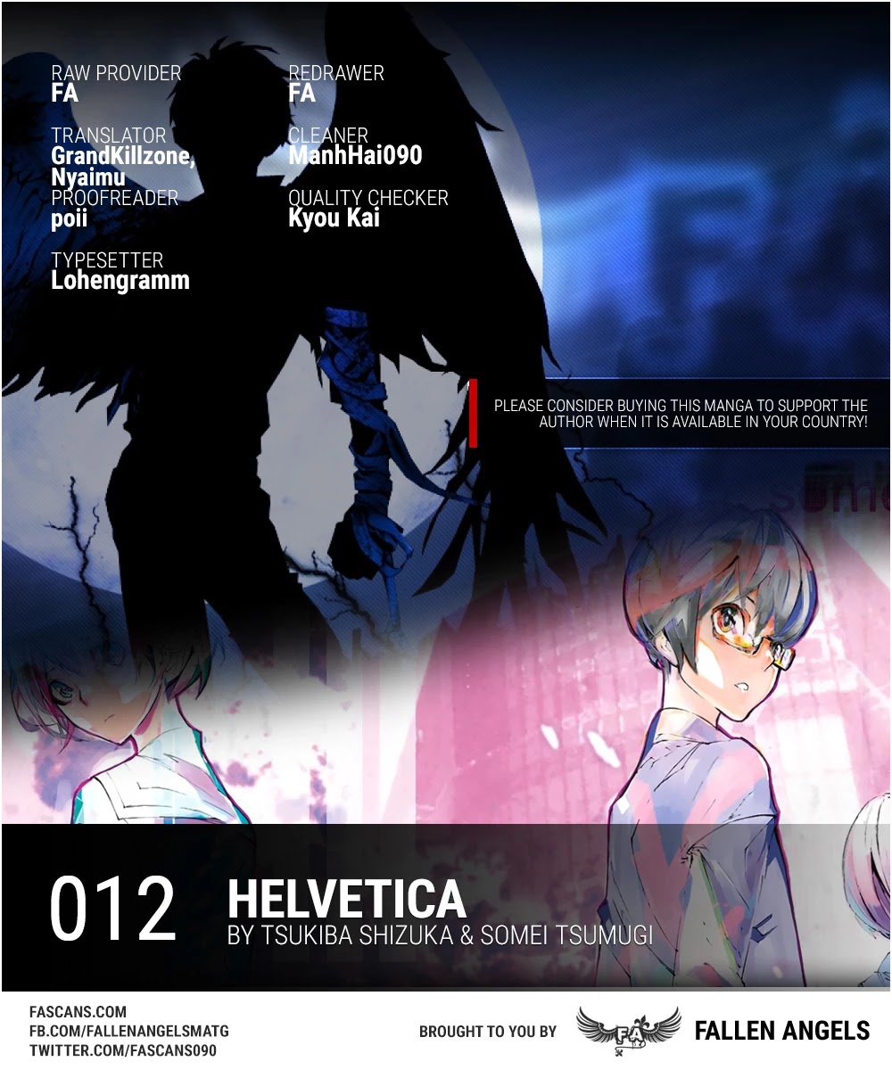 helvetica Chapter 12 page 1 - Chapter 12: Sword and Finger