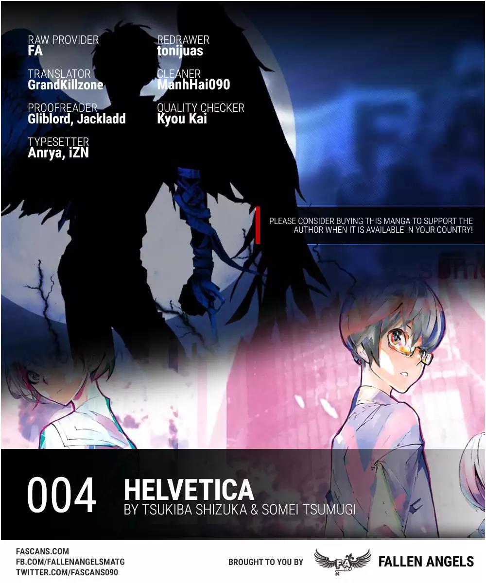 helvetica Chapter 4 page 1 - Chapter 4: Who is that Girl?