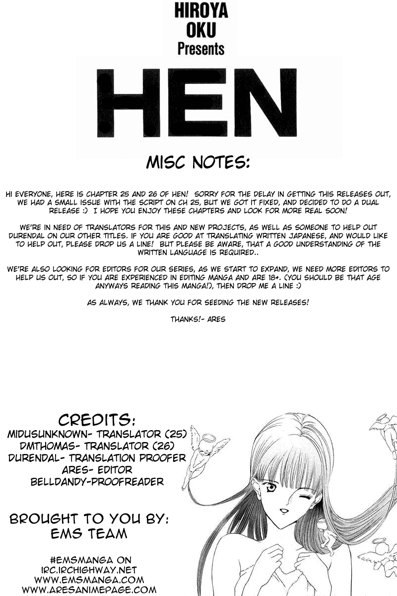 Hen Chapter 25 page 1 - Chapter 25: Start of Troubles