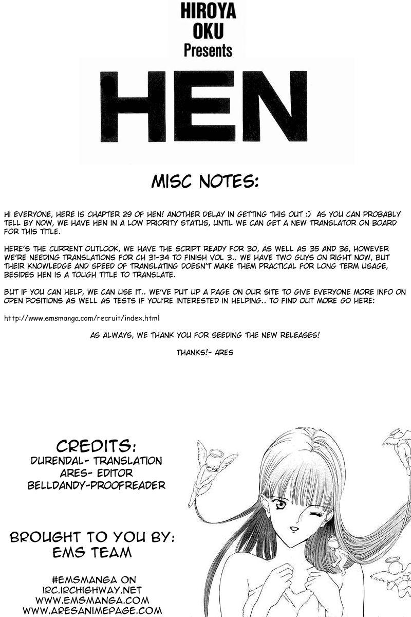 Hen Chapter 29 page 1 - Chapter 29: Absolute Obedience