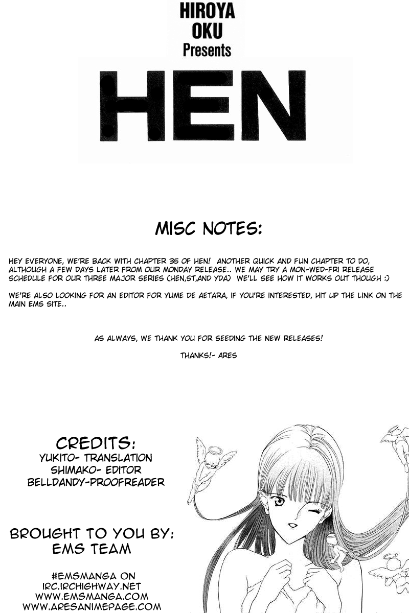 Hen Chapter 35 page 1 - Chapter 35: H-Man