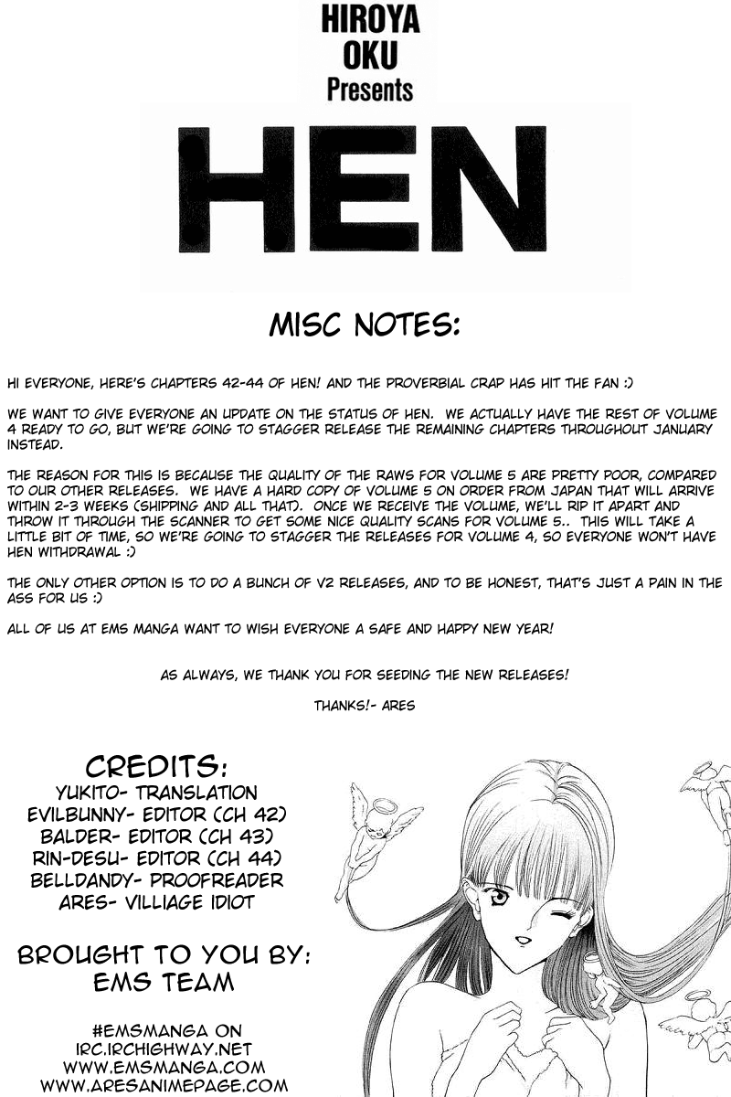 Hen Chapter 43 page 1 - Chapter 43: Reality Performance