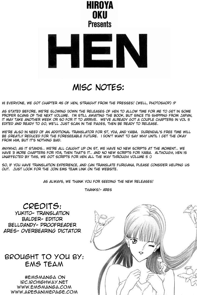 Hen Chapter 45 page 1 - Chapter 45: Who Are You