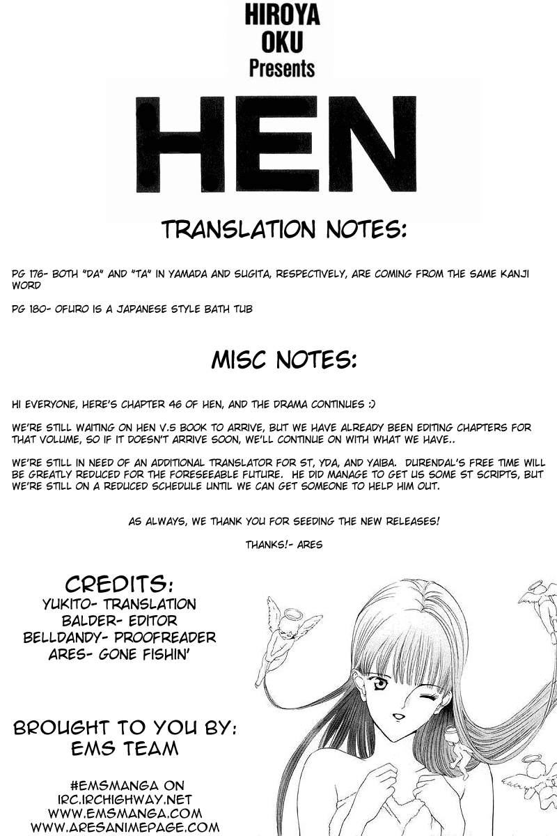 Hen Chapter 46 page 1 - Chapter 46: Your Hand and That Hand