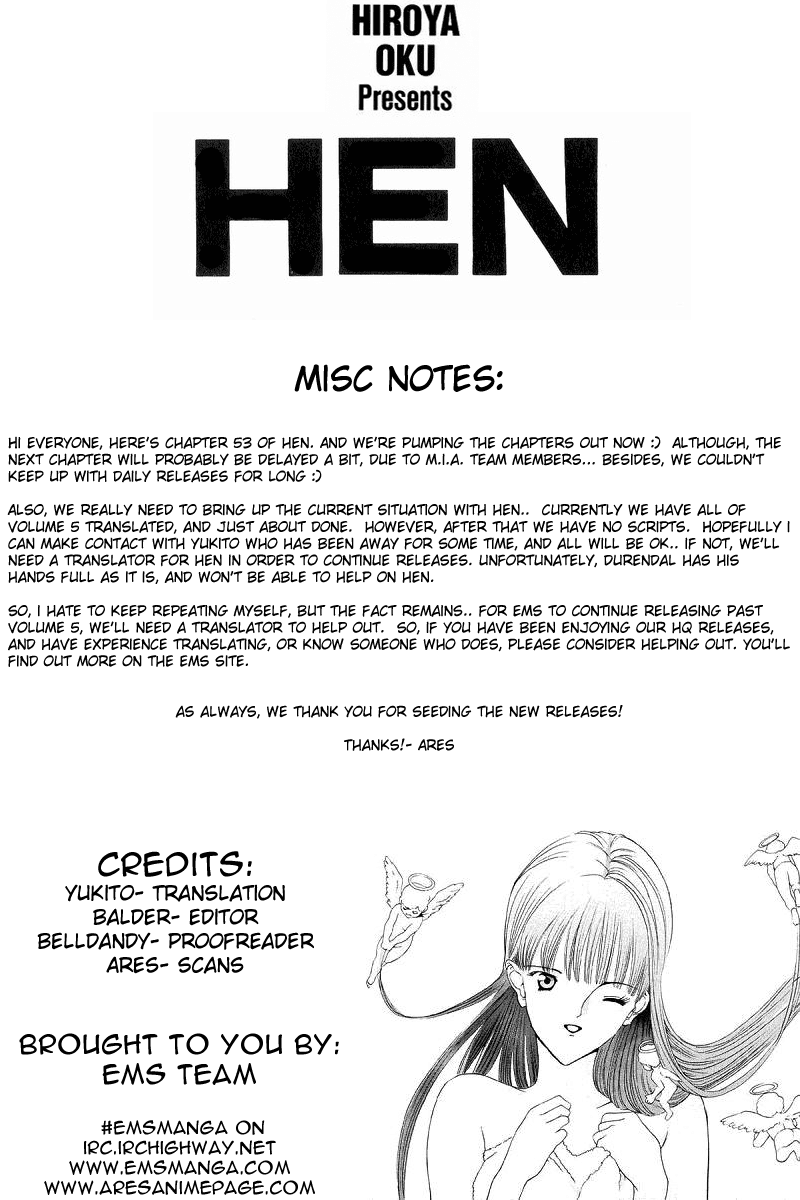 Hen Chapter 53 page 1 - Chapter 53: Mamma Mia