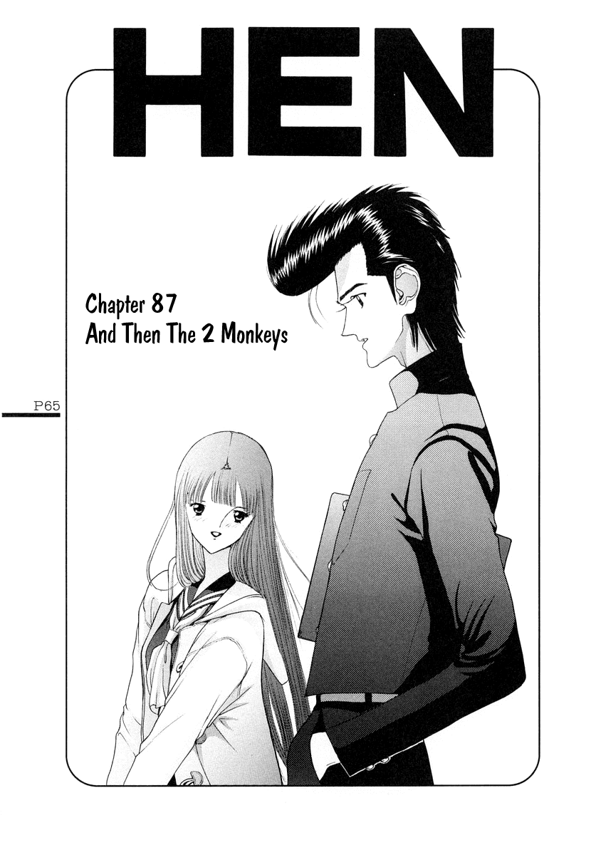 Hen Chapter 87 page 1 - Chapter 87: And Then the 2 Monkeys
