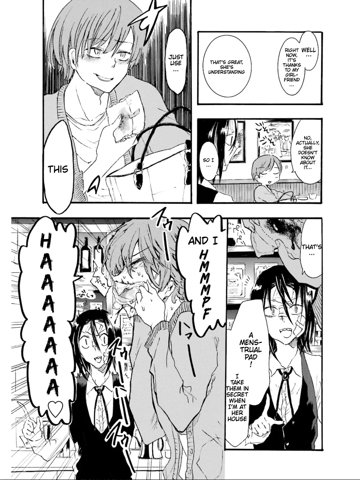 Henai Café Chapter 1 page 11 - Chapter 1: Menophilia