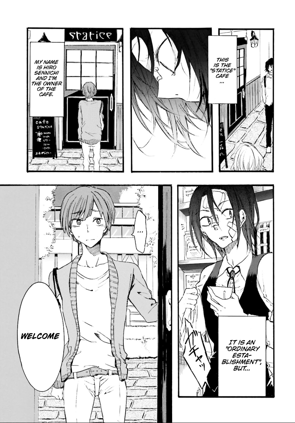 Henai Café Chapter 1 page 5 - Chapter 1: Menophilia