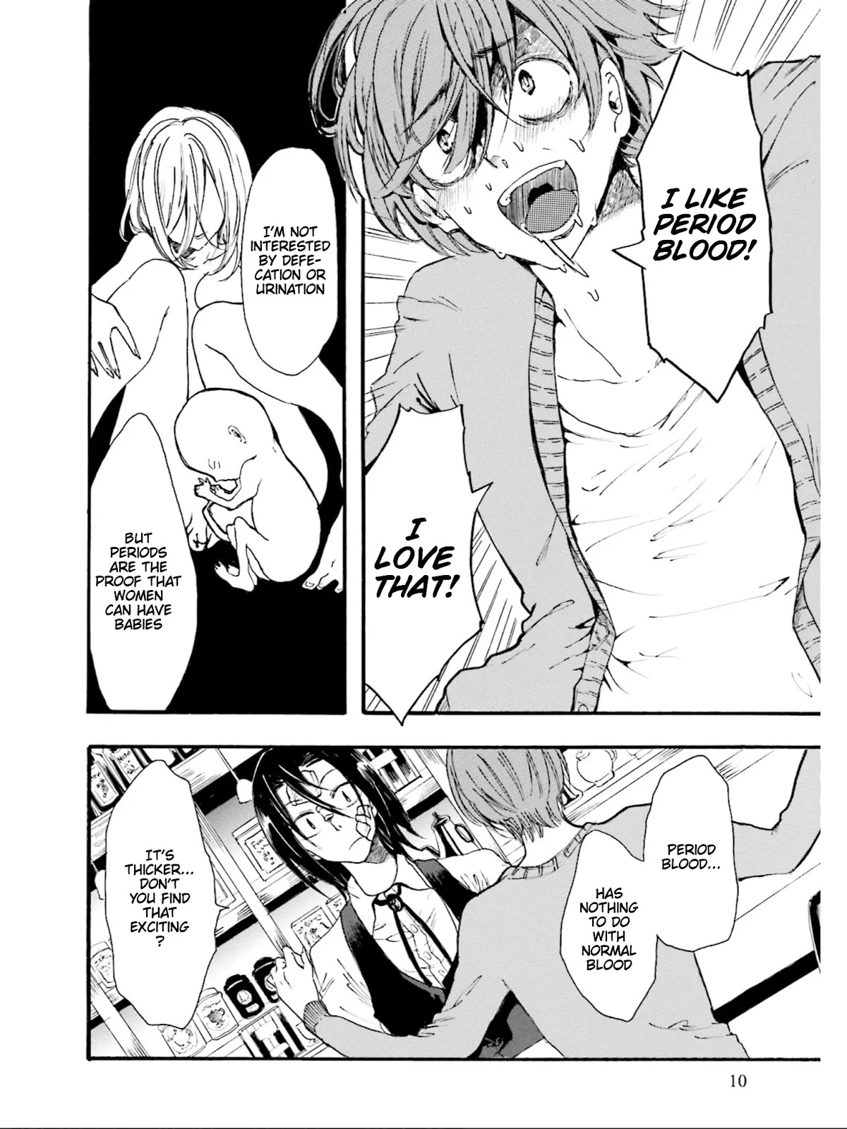 Henai Café Chapter 1 page 8 - Chapter 1: Menophilia
