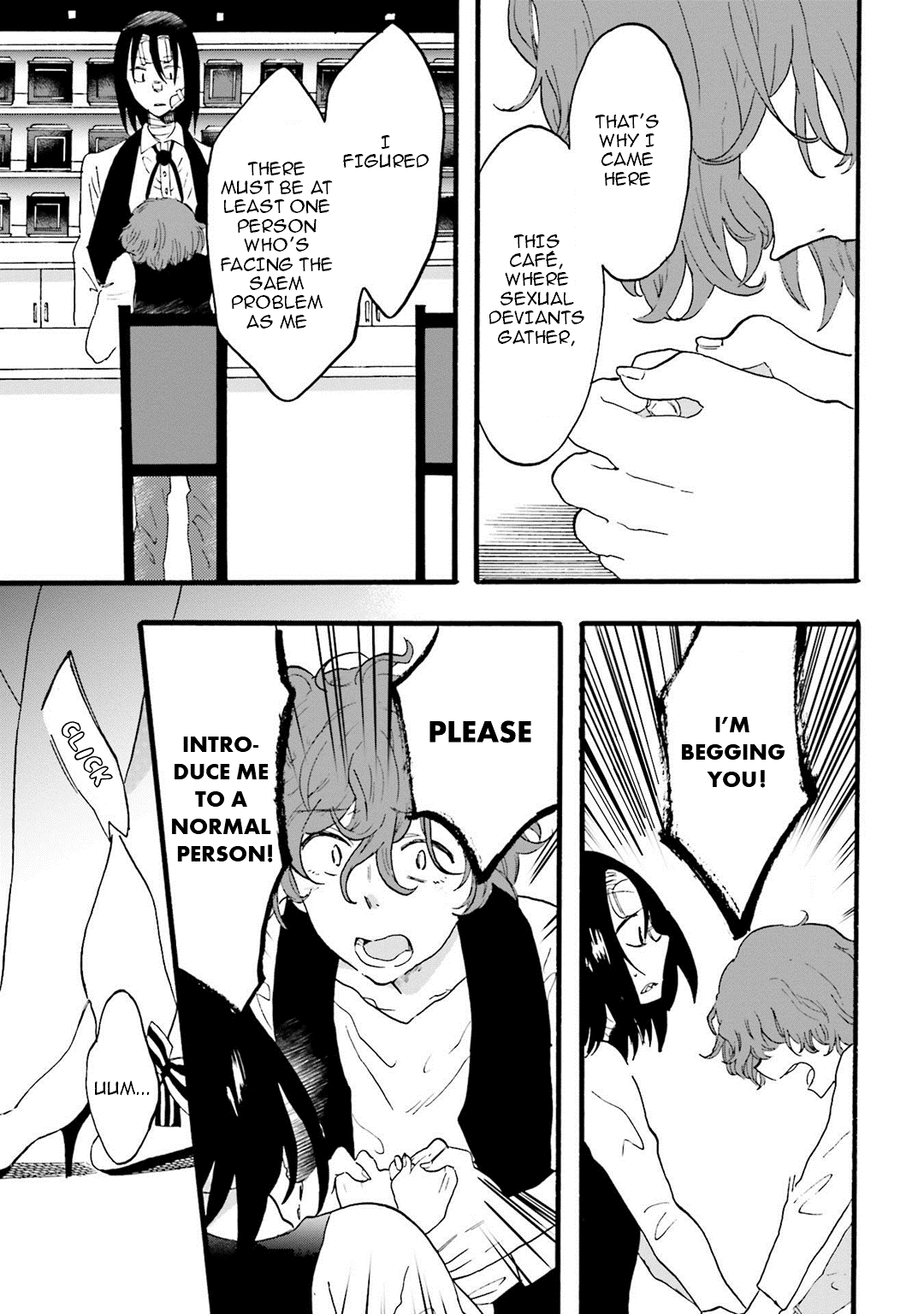 Henai Café Chapter 11 page 11 - Chapter 11: Case 11 - Normality