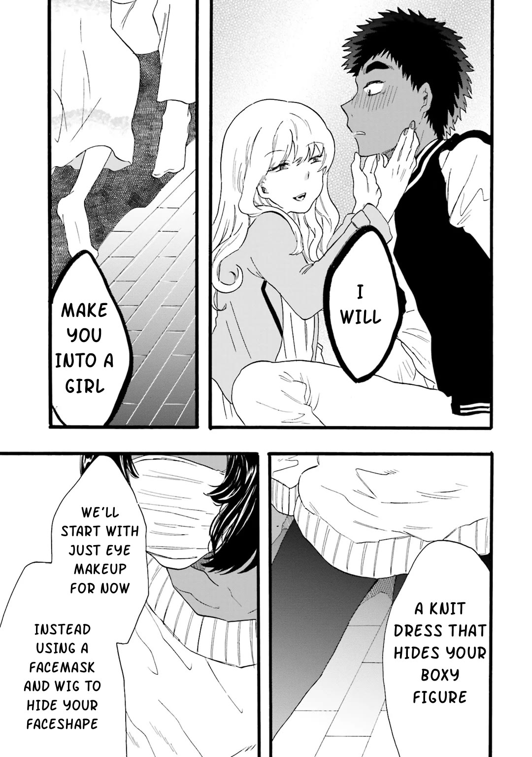 Henai Café Chapter 13 page 17 - Chapter 13: Case 13 - Crossdressing