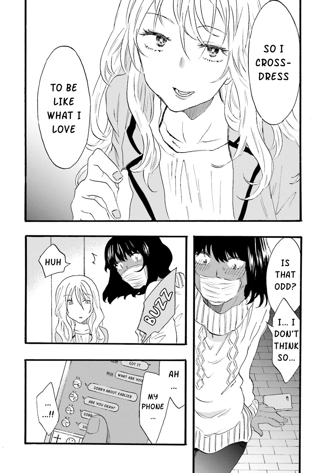 Henai Café Chapter 13 page 22 - Chapter 13: Case 13 - Crossdressing
