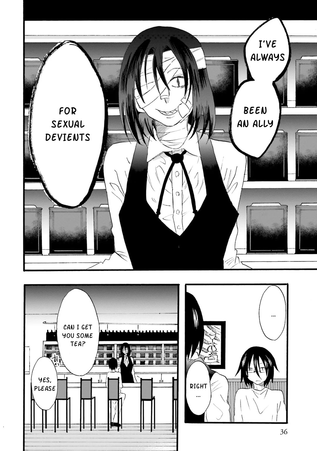 Henai Café Chapter 13 page 34 - Chapter 13: Case 13 - Crossdressing