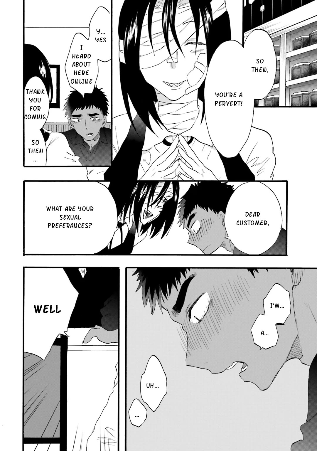 Henai Café Chapter 13 page 4 - Chapter 13: Case 13 - Crossdressing