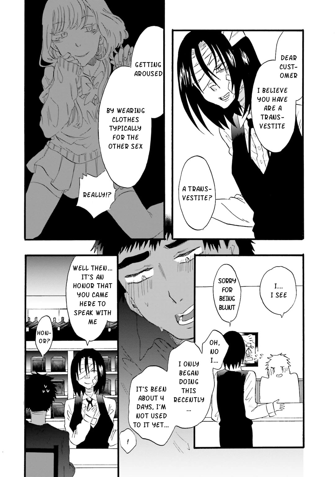 Henai Café Chapter 13 page 6 - Chapter 13: Case 13 - Crossdressing