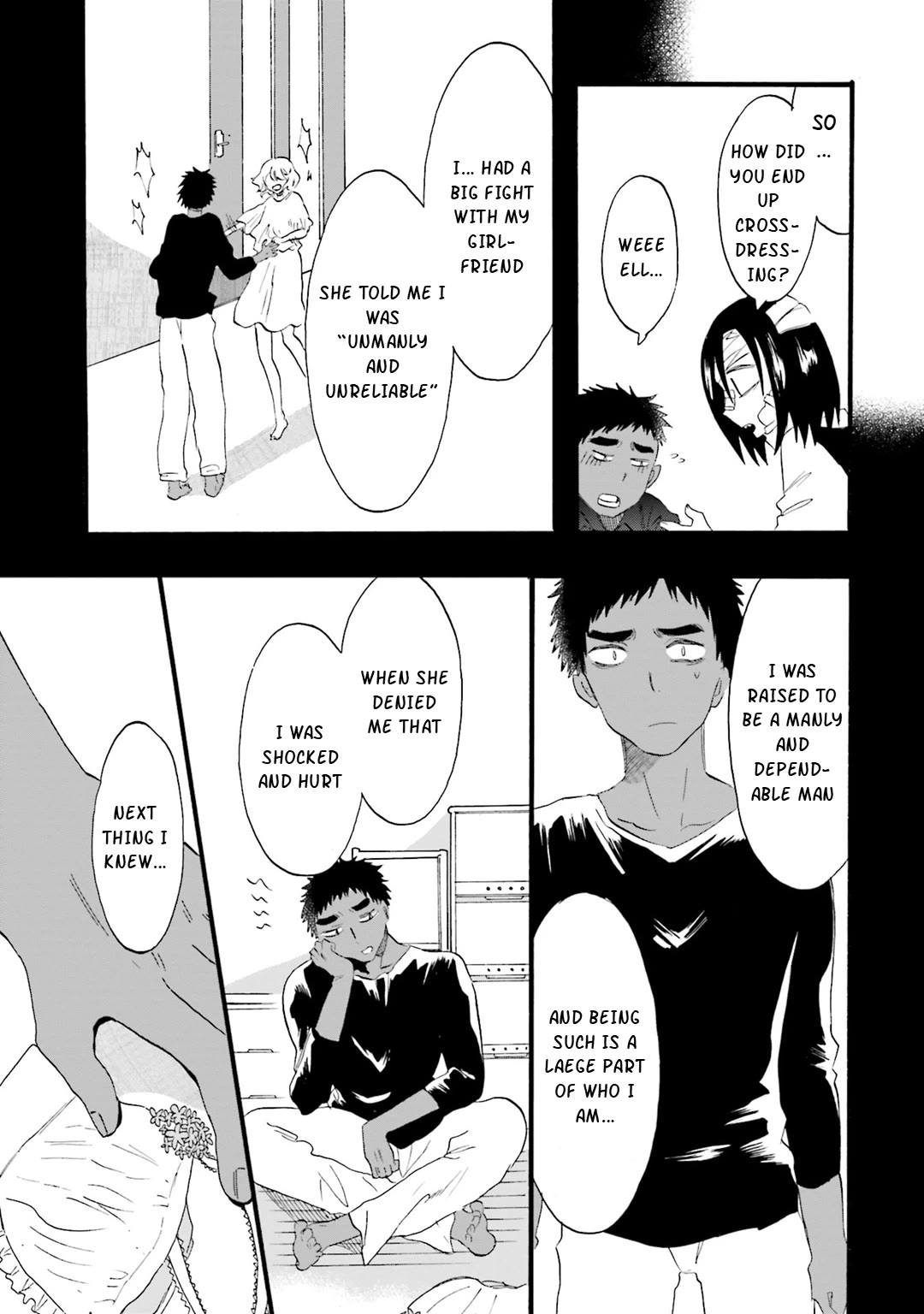 Henai Café Chapter 13 page 7 - Chapter 13: Case 13 - Crossdressing