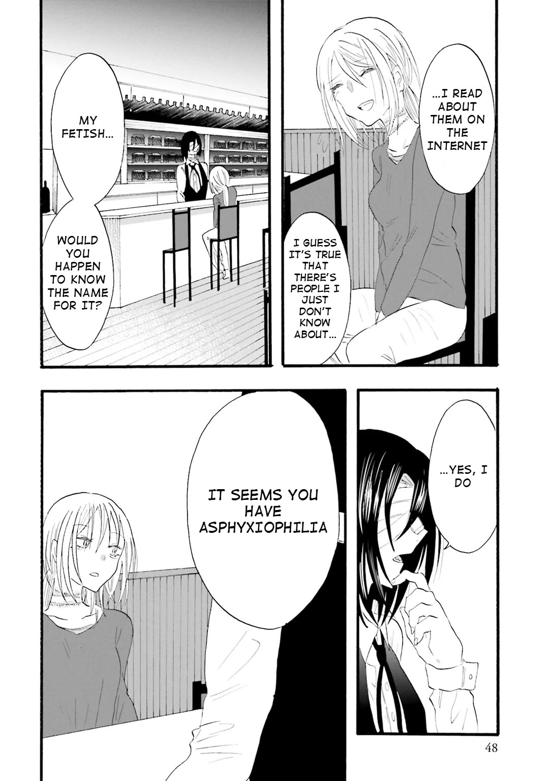 Henai Café Chapter 14 page 10 - Chapter 14: Case 14 - Asphyxiophilia