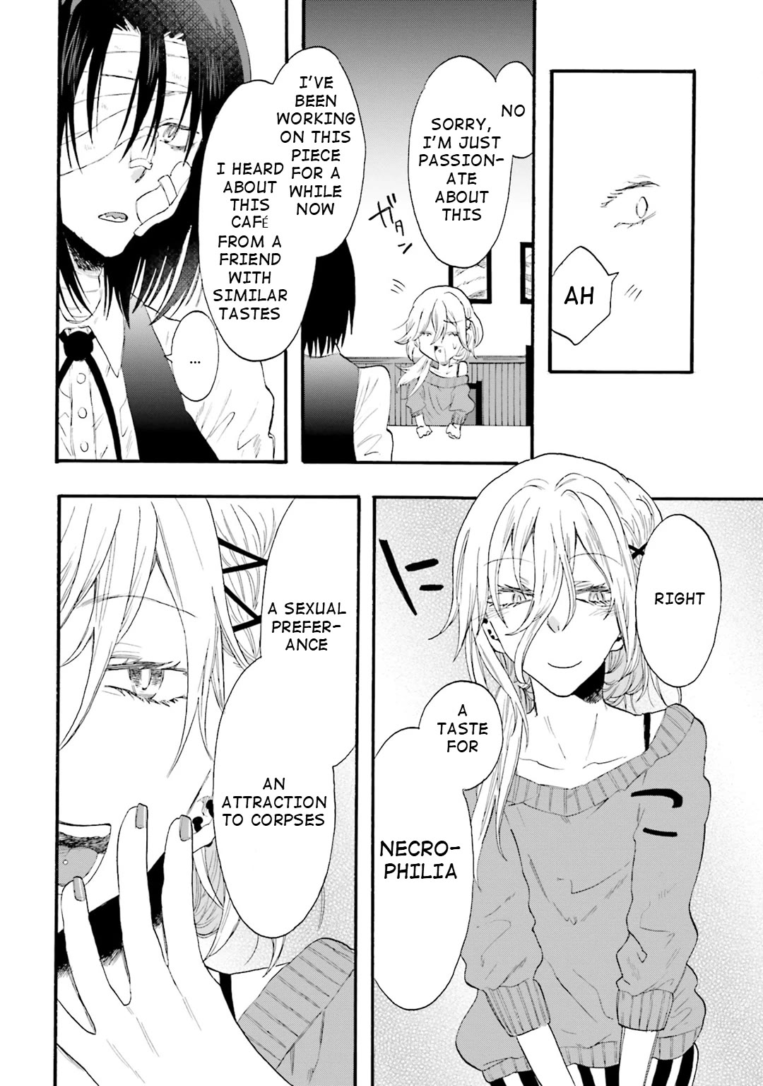 Henai Café Chapter 16 page 8 - Chapter 16: Case 16 - Necrophilia