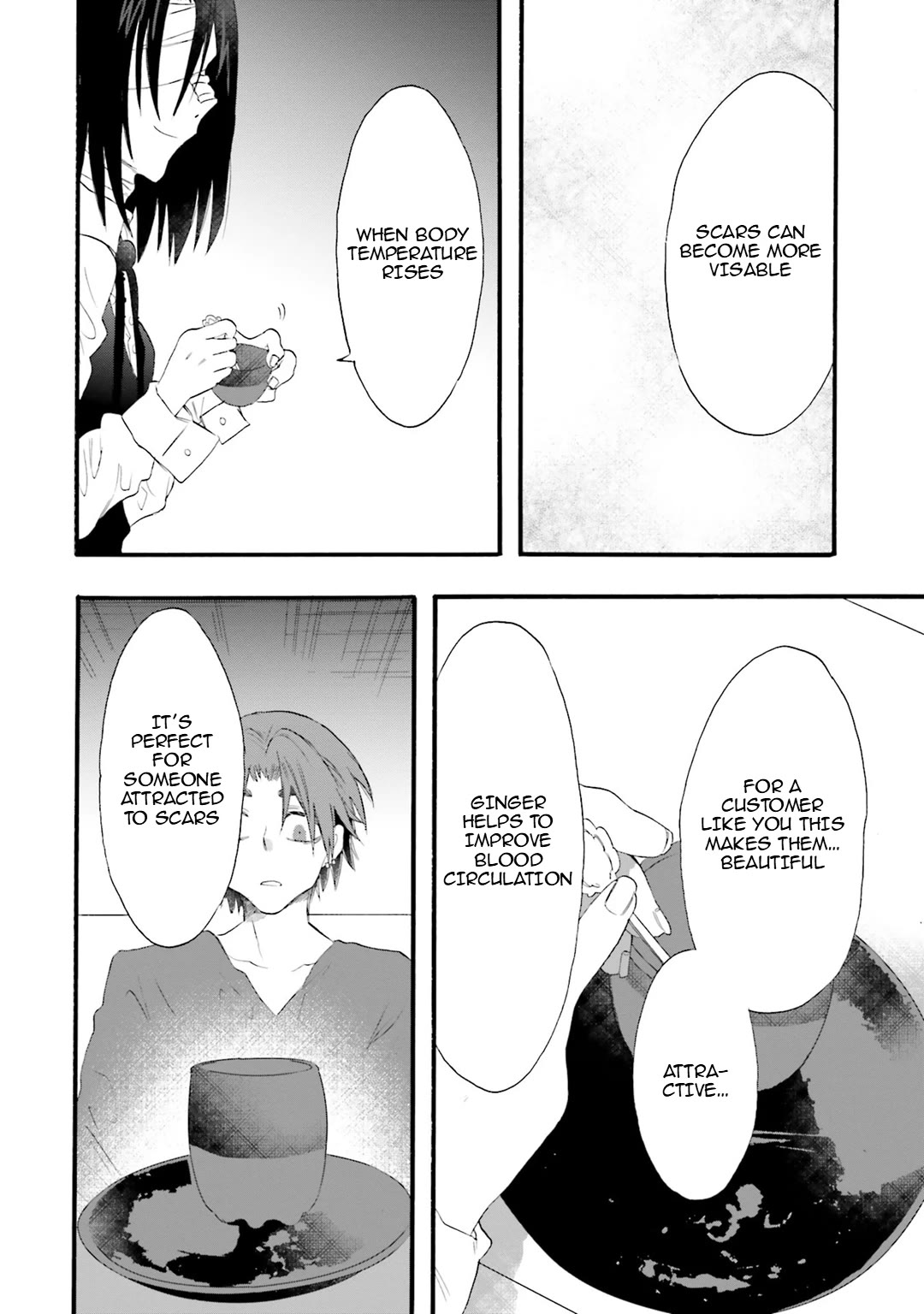 Henai Café Chapter 17 page 12 - Chapter 17: Case 17 - Cicatrixphilia
