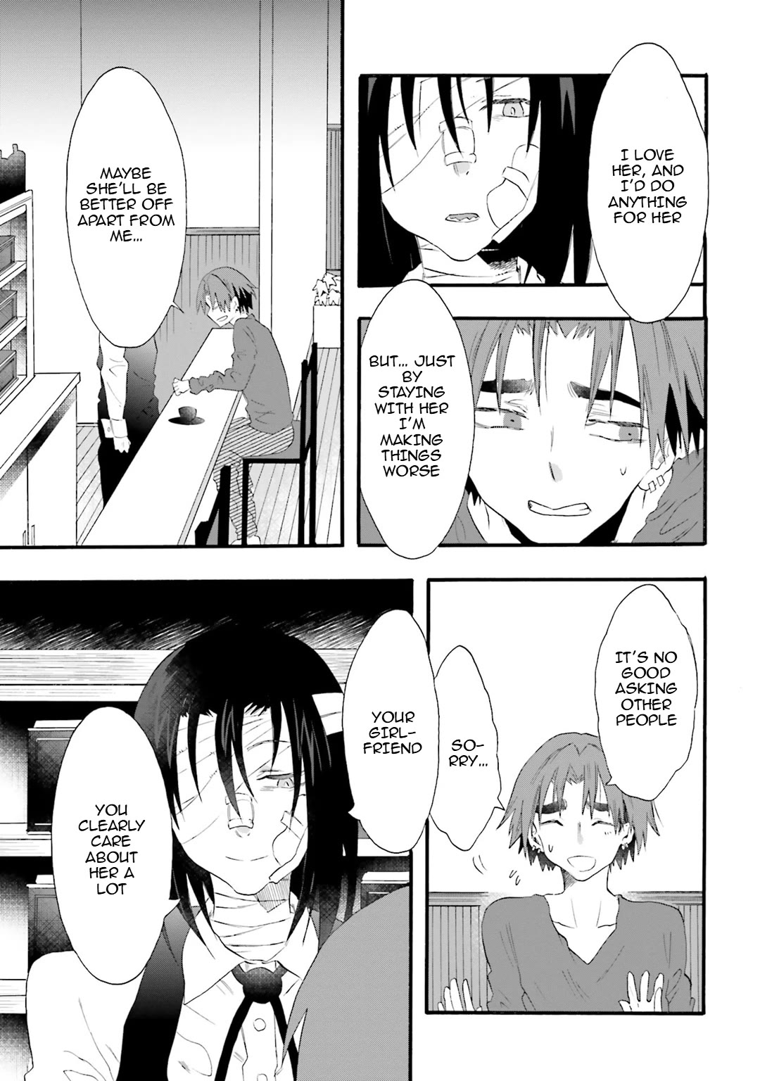 Henai Café Chapter 17 page 15 - Chapter 17: Case 17 - Cicatrixphilia