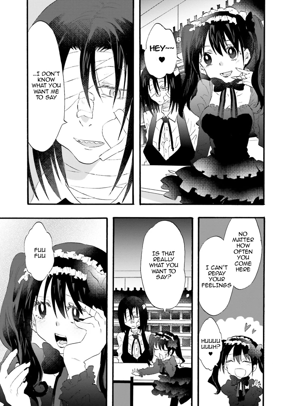 Henai Café Chapter 17 page 33 - Chapter 17: Case 17 - Cicatrixphilia