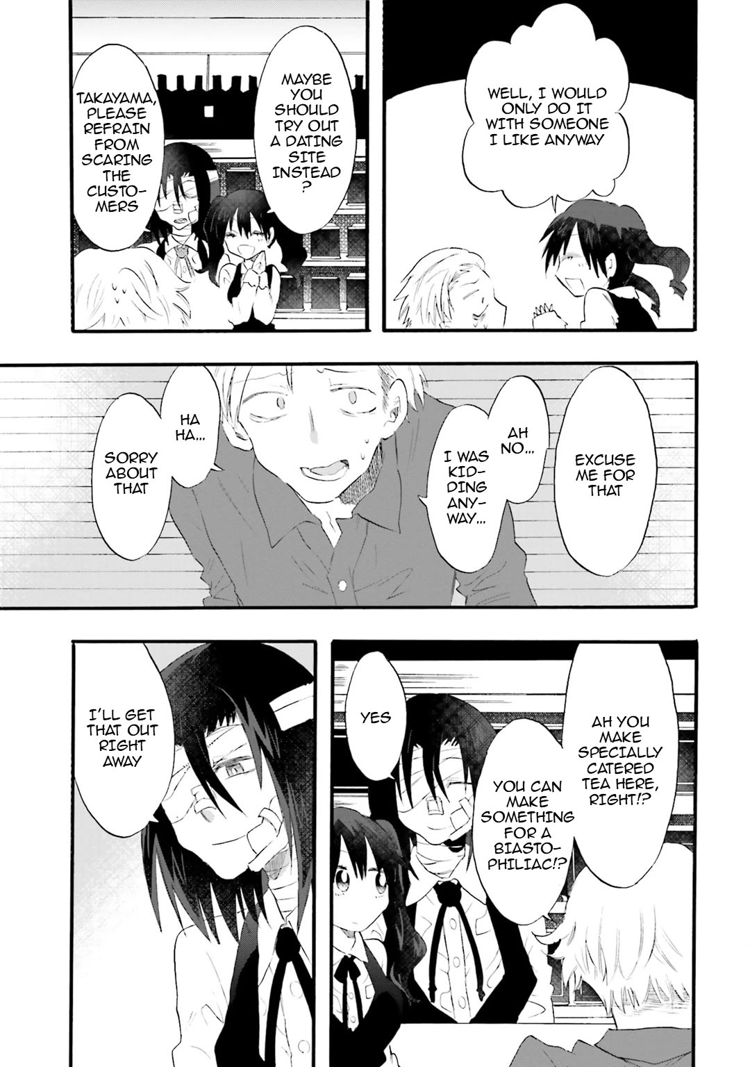 Henai Café Chapter 18 page 15 - Chapter 18: Case 18 - Biastophilia
