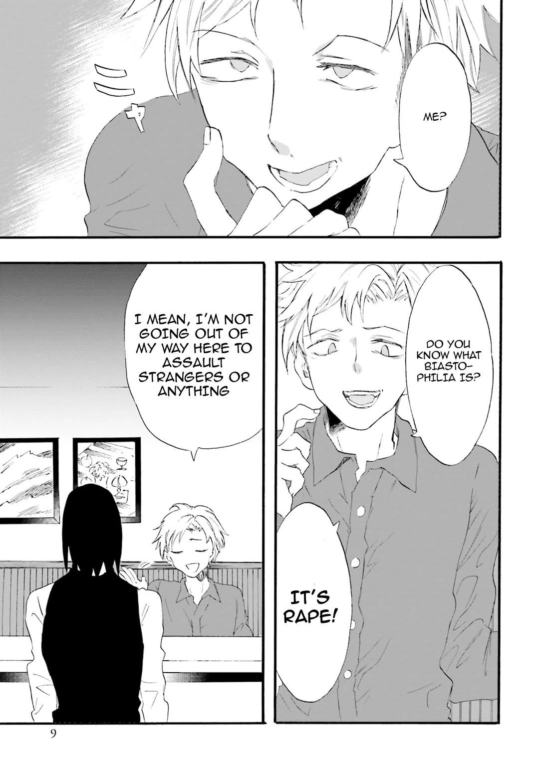 Henai Café Chapter 18 page 7 - Chapter 18: Case 18 - Biastophilia