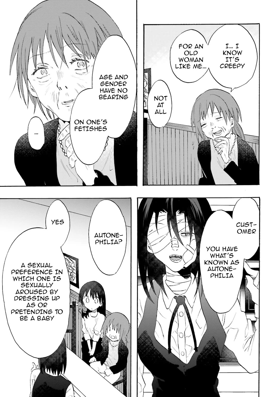 Henai Café Chapter 21 page 9 - Chapter 21: Case 21 - Autonephilia
