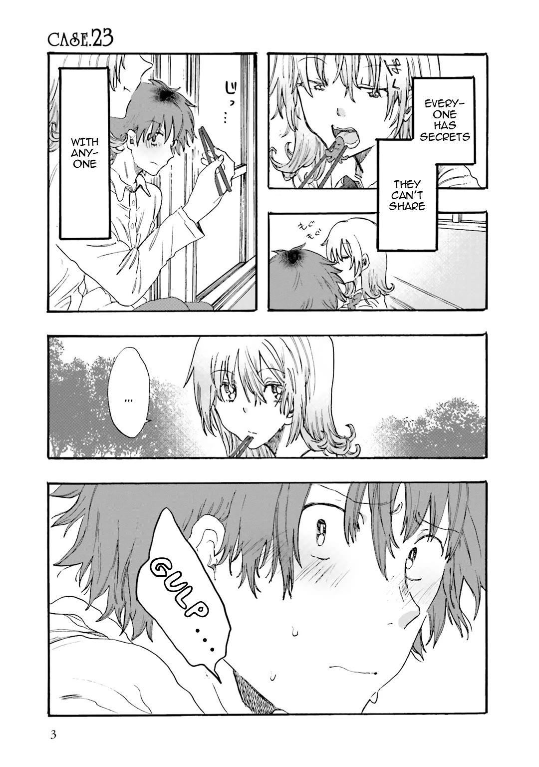 Henai Café Chapter 23 page 1 - Chapter 23: Case 23 - Sitophilia
