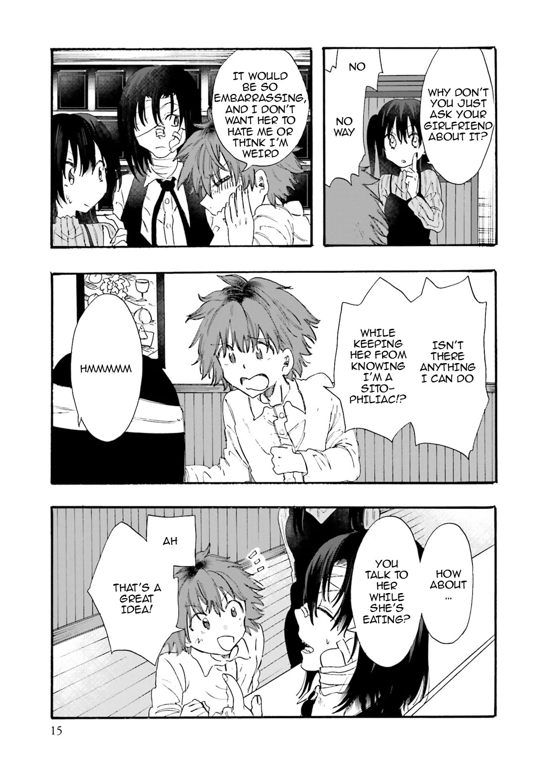Henai Café Chapter 23 page 13 - Chapter 23: Case 23 - Sitophilia