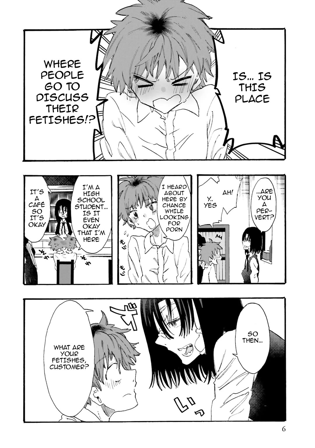 Henai Café Chapter 23 page 4 - Chapter 23: Case 23 - Sitophilia