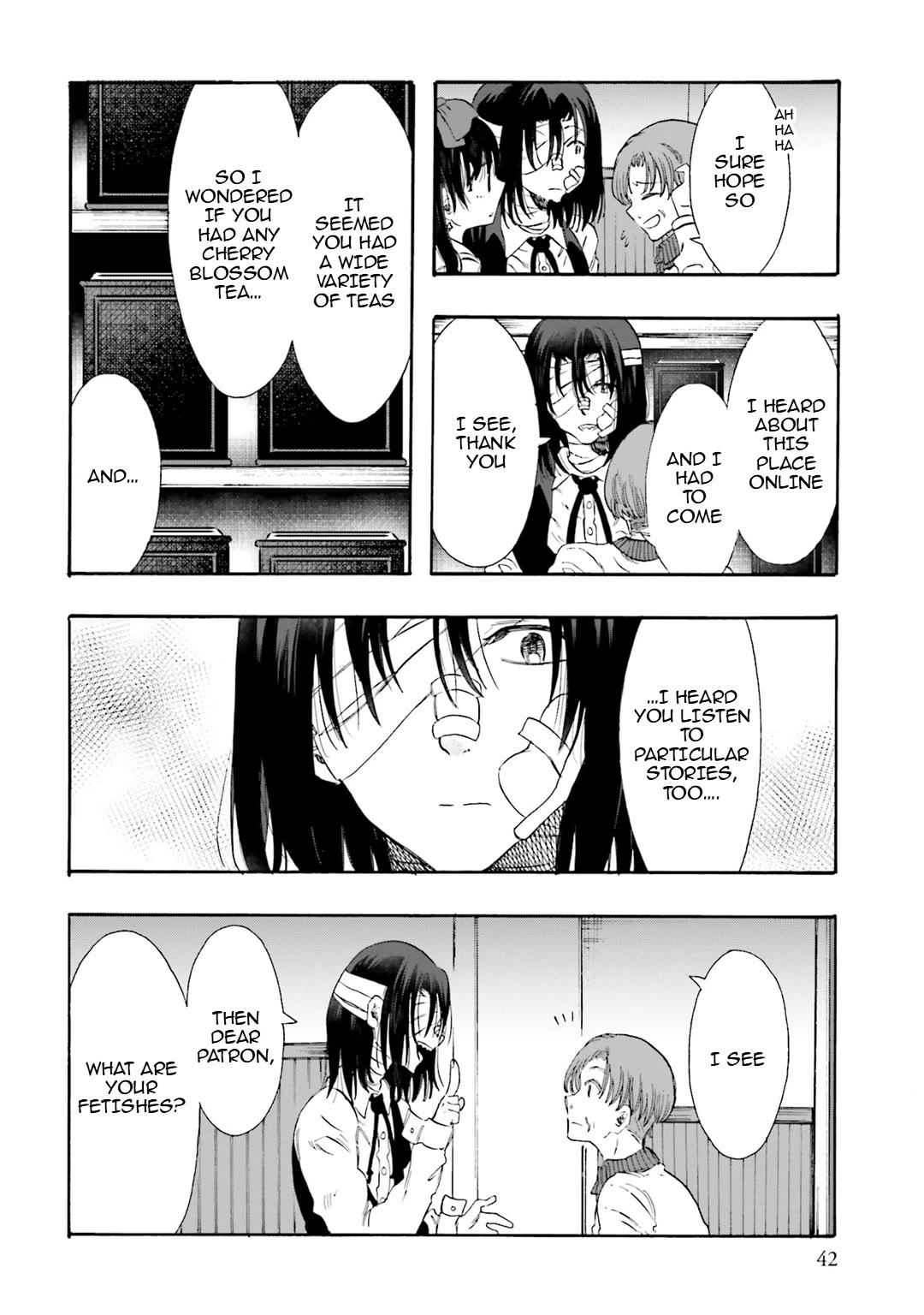 Henai Café Chapter 24 page 4 - Chapter 24: Case 24 - Dacryphilia