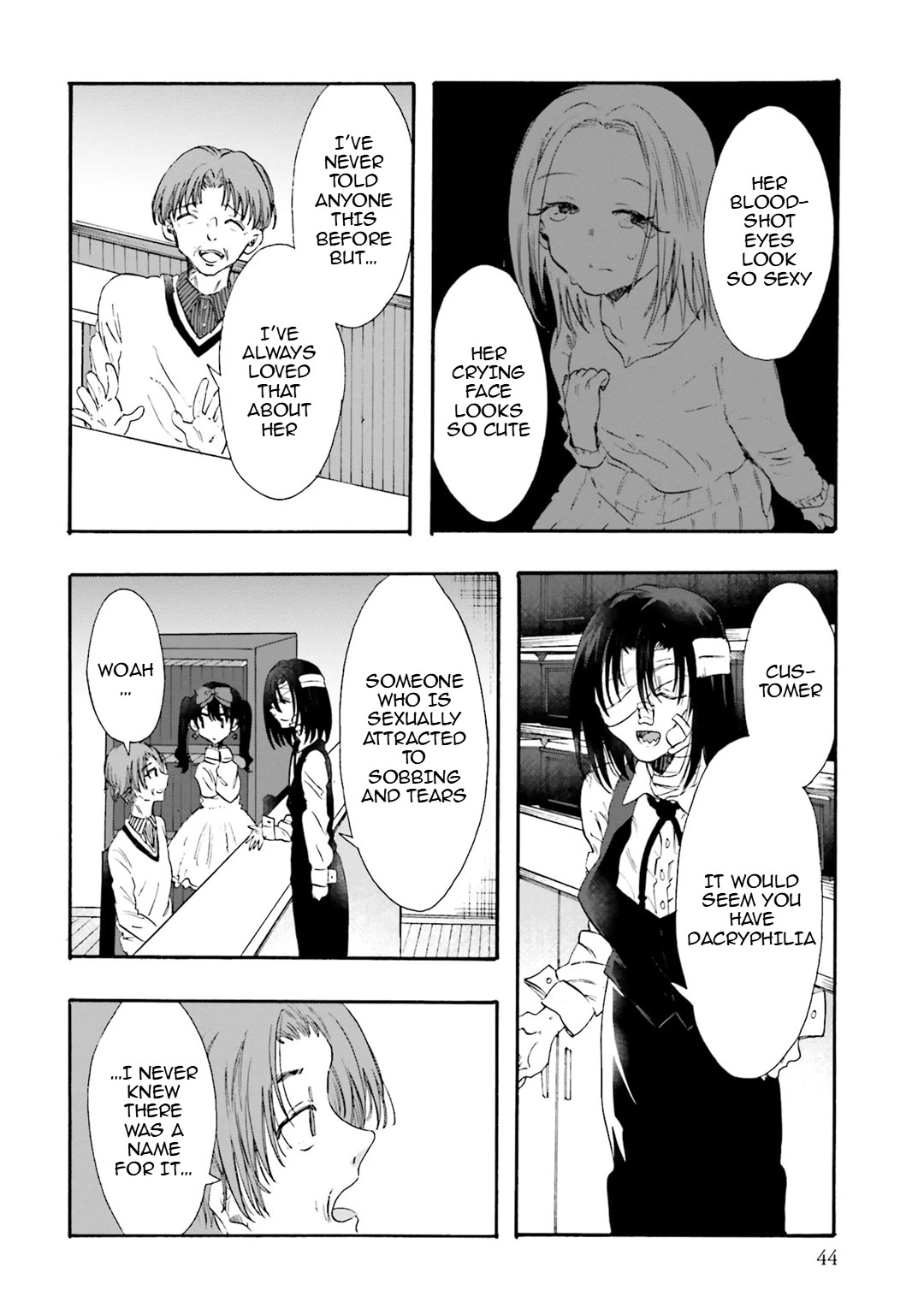 Henai Café Chapter 24 page 6 - Chapter 24: Case 24 - Dacryphilia