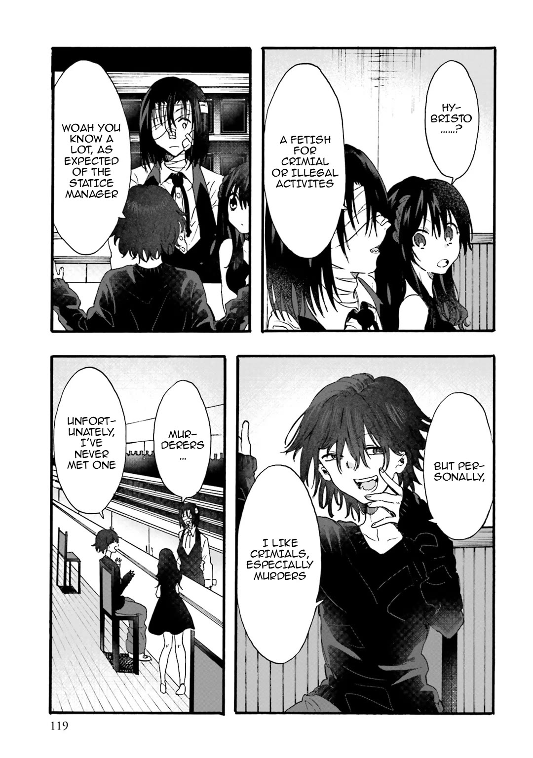 Henai Café Chapter 26 page 9 - Chapter 26: Case 26 - Hybristophilia