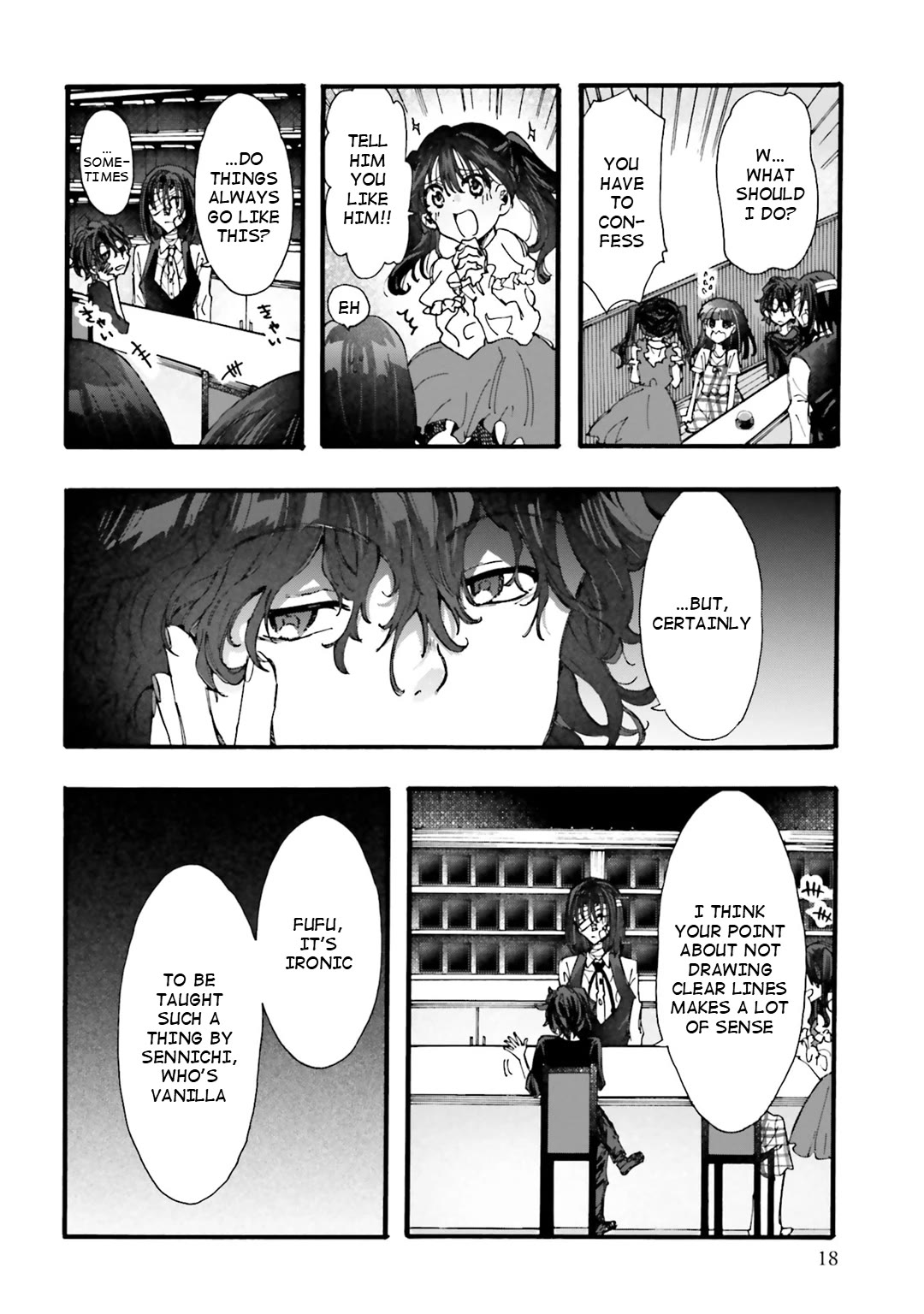 Henai Café Chapter 28 page 17 - Chapter 28: Case 28 - Oculophilia