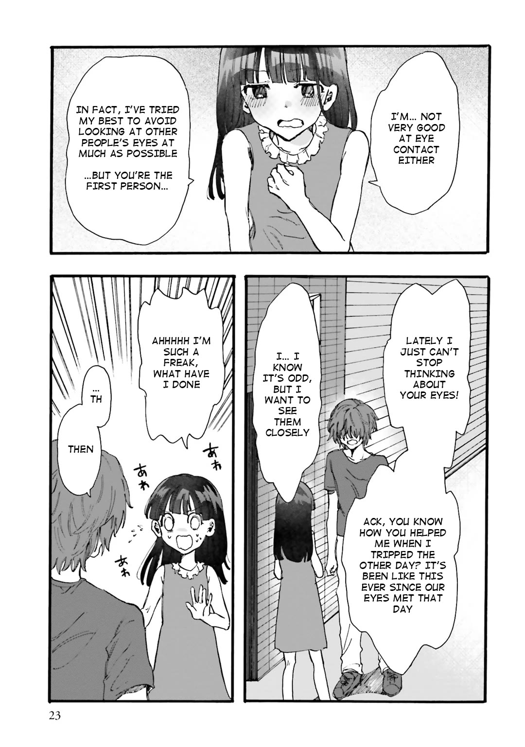 Henai Café Chapter 28 page 22 - Chapter 28: Case 28 - Oculophilia