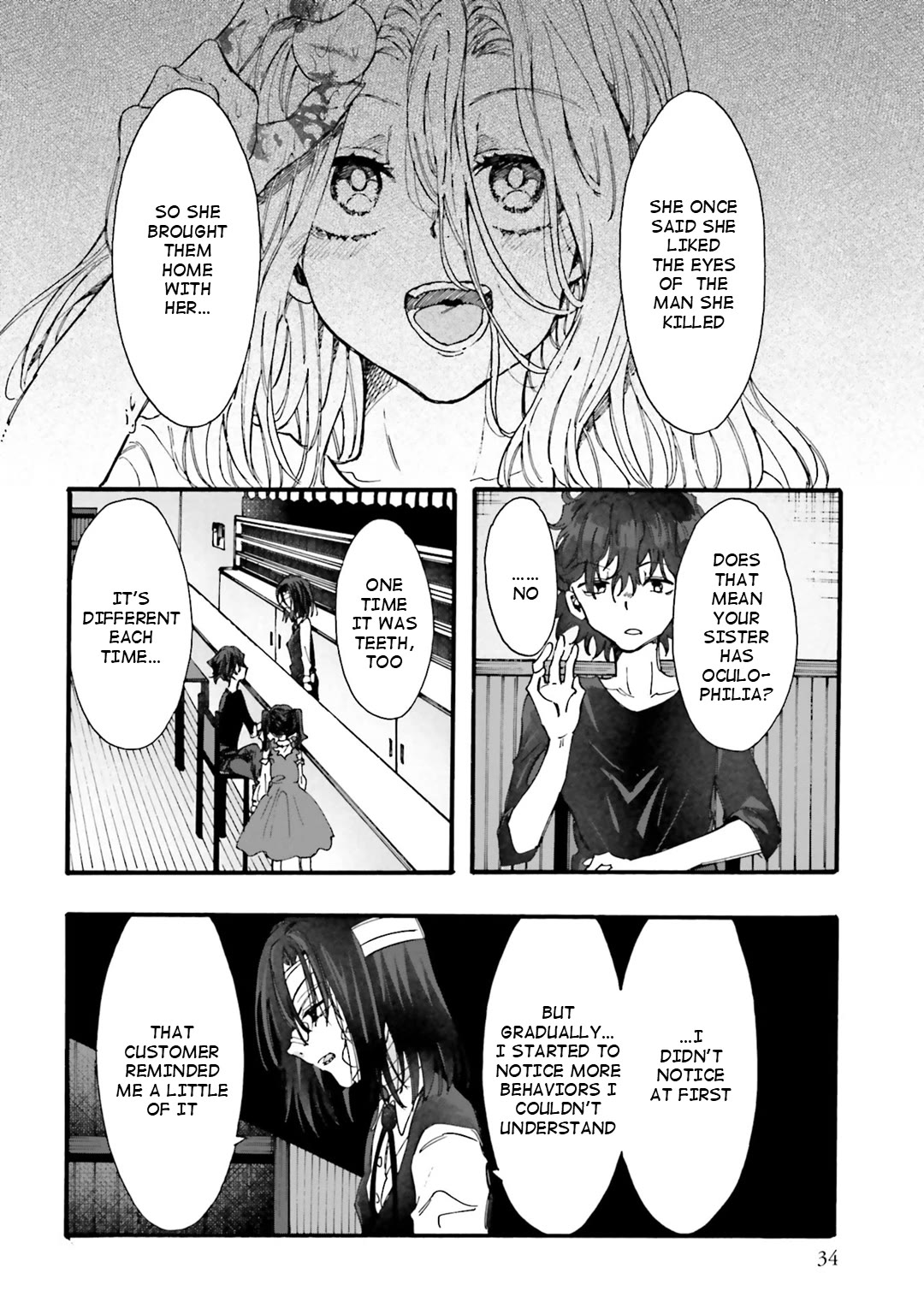Henai Café Chapter 28 page 33 - Chapter 28: Case 28 - Oculophilia