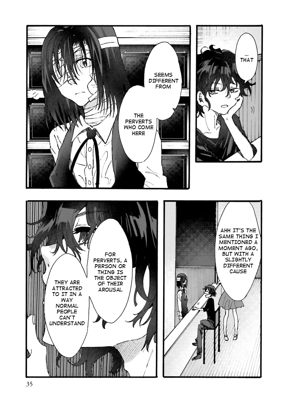 Henai Café Chapter 28 page 34 - Chapter 28: Case 28 - Oculophilia