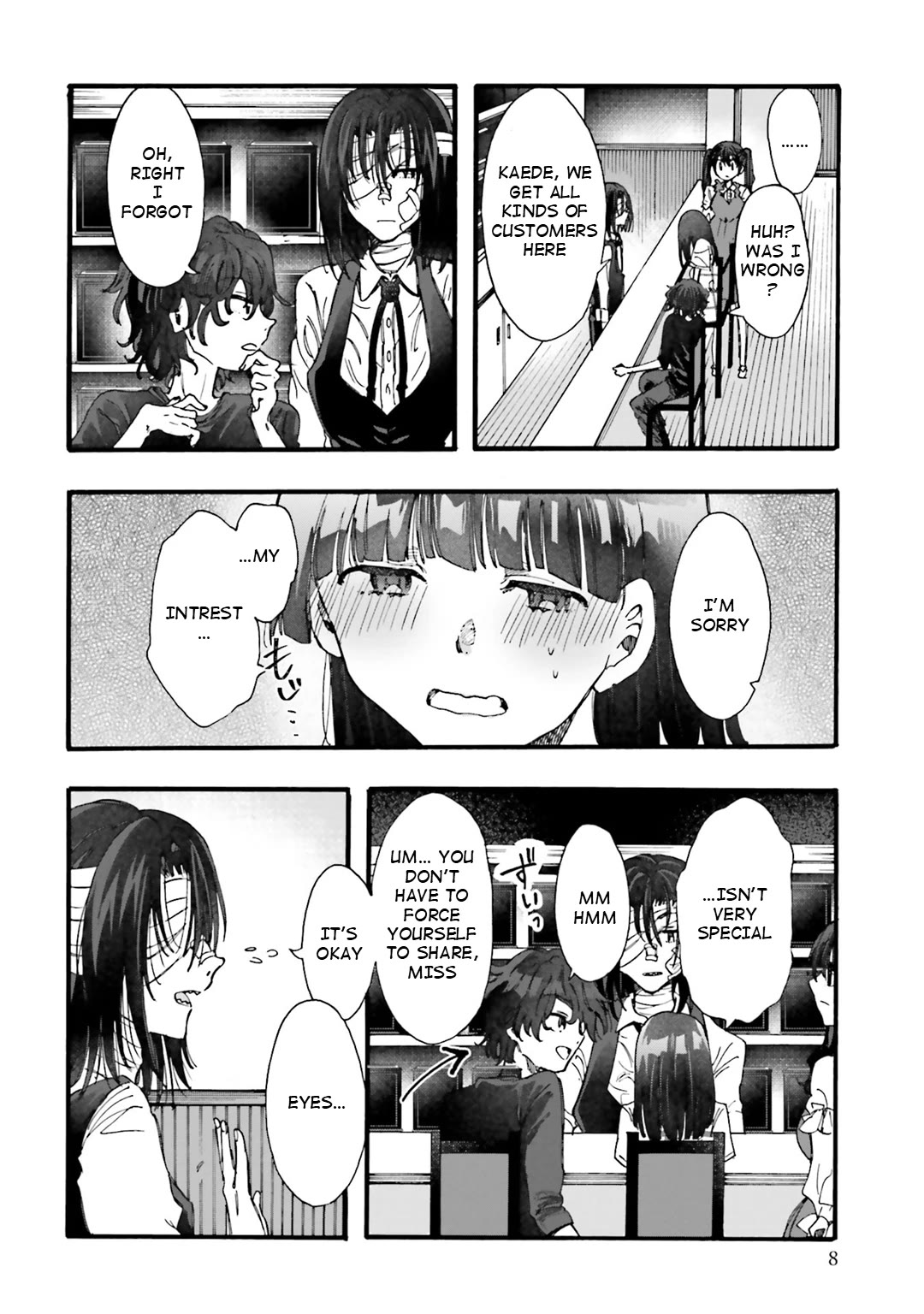 Henai Café Chapter 28 page 7 - Chapter 28: Case 28 - Oculophilia