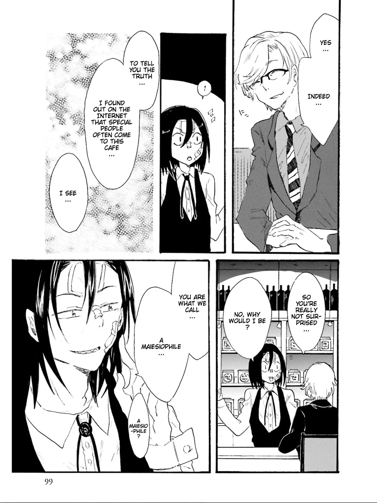 Henai Café Chapter 3 page 9 - Chapter 3: Maiesiophilia