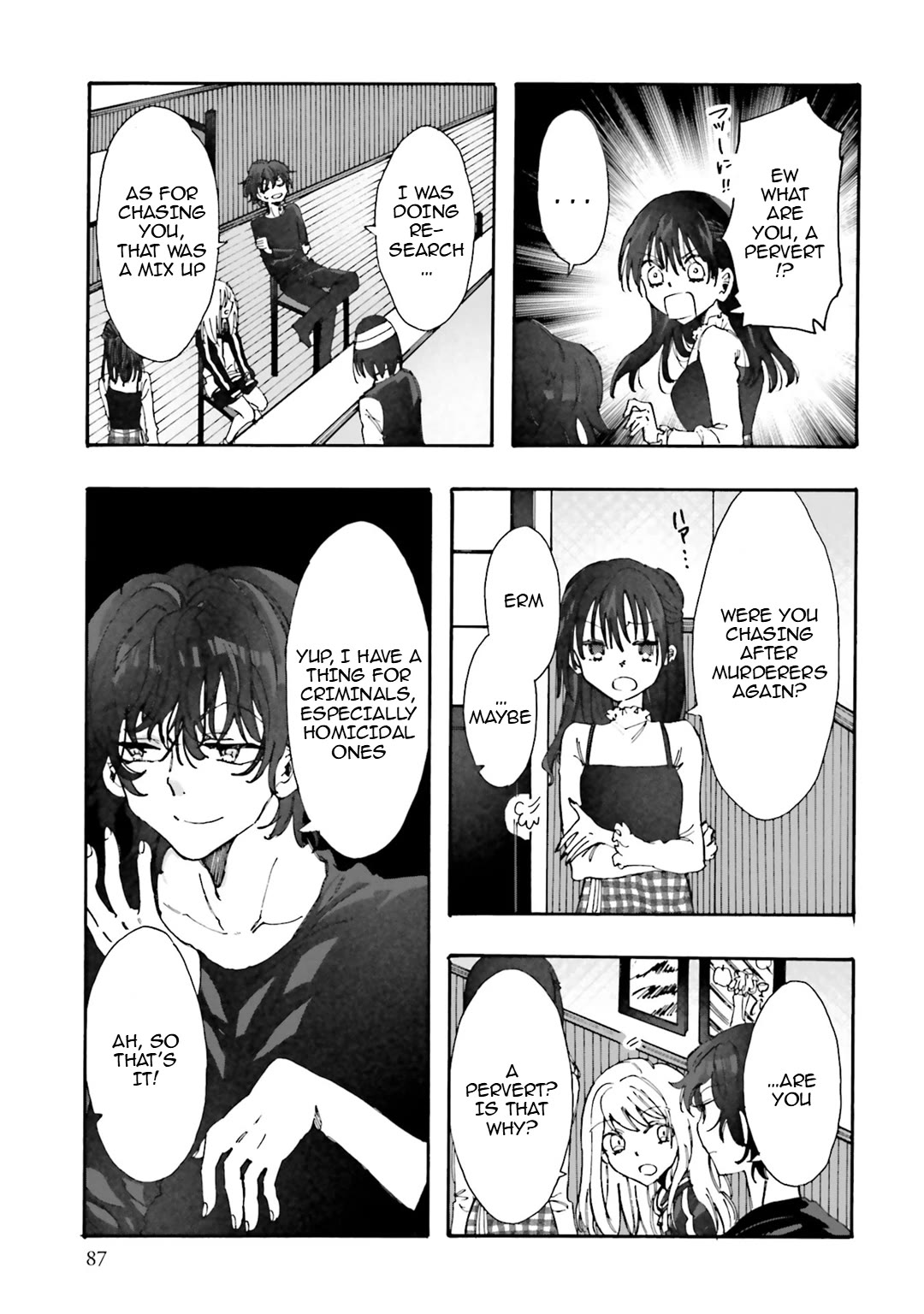 Henai Café Chapter 30 page 13 - Chapter 30: Case 30 - Phobophilia