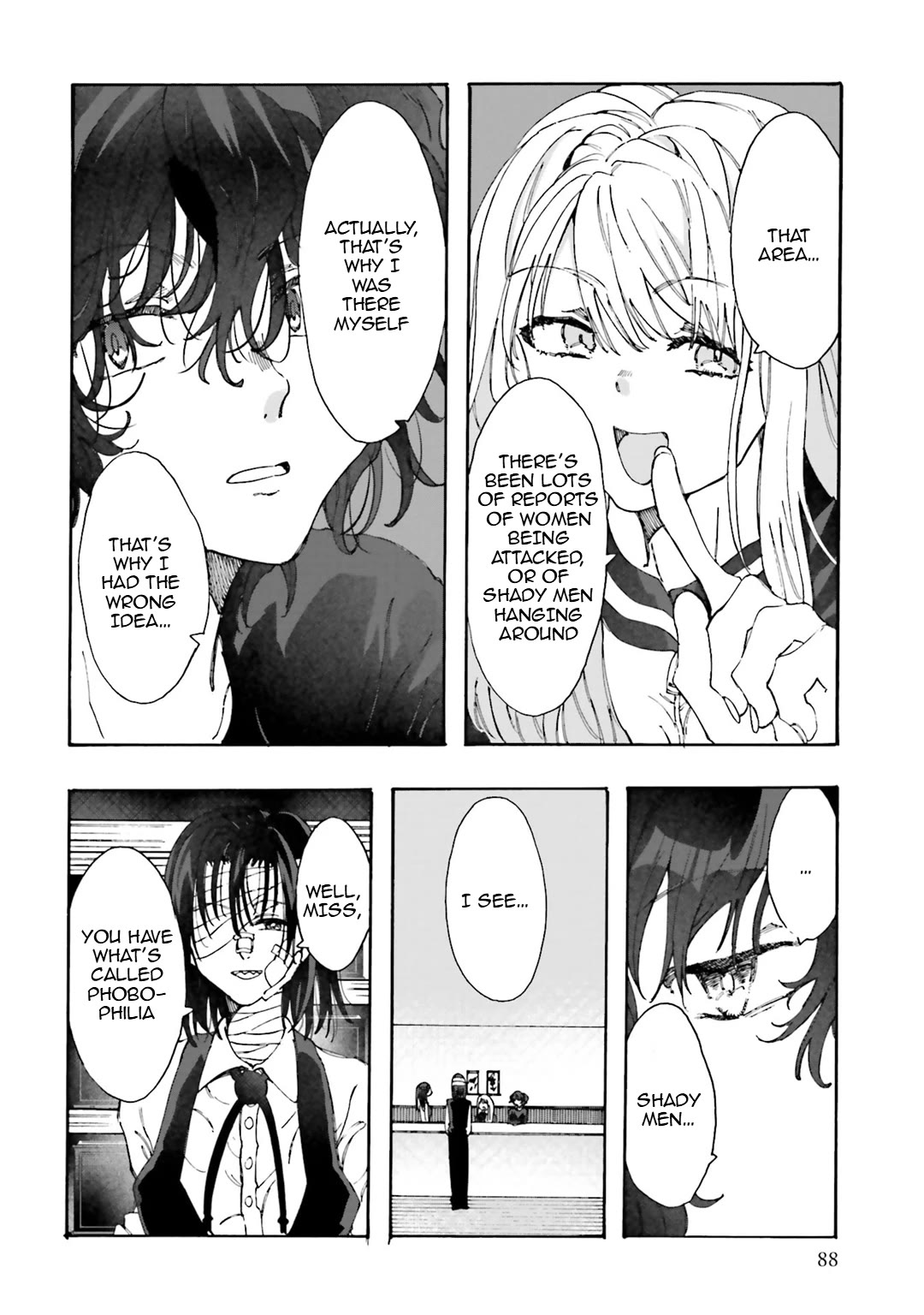 Henai Café Chapter 30 page 14 - Chapter 30: Case 30 - Phobophilia