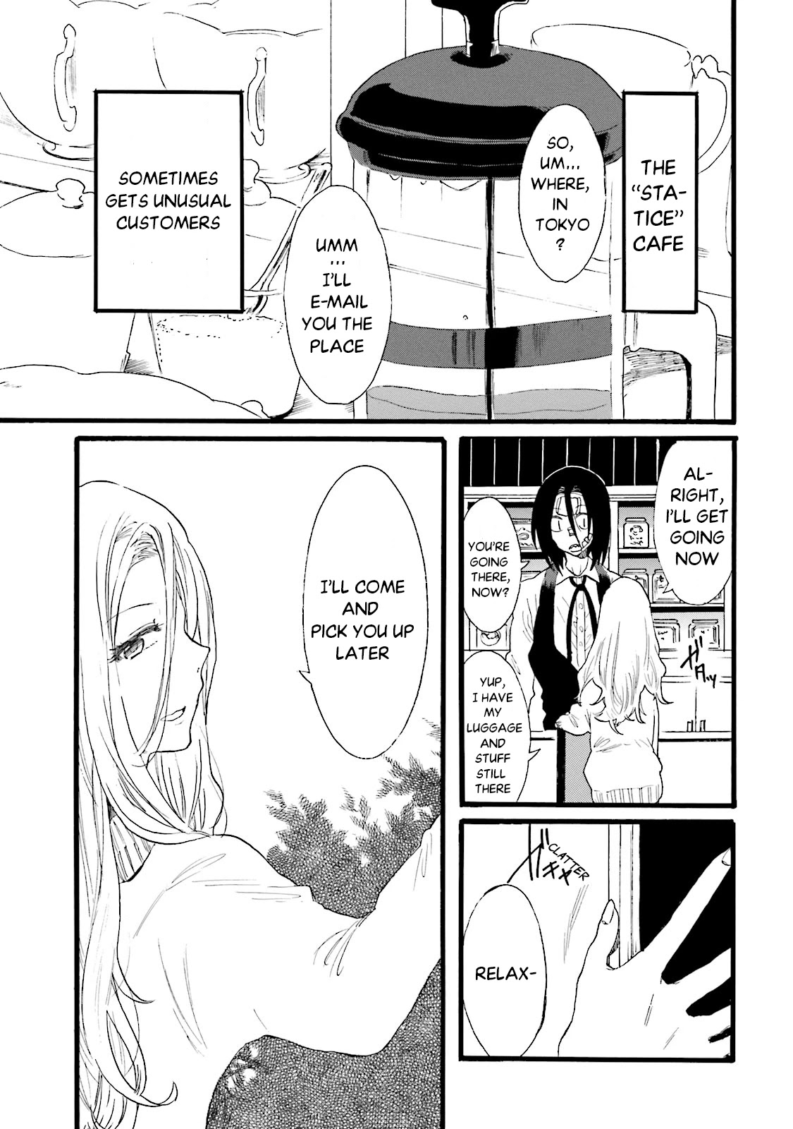 Henai Café Chapter 4 page 3 - Chapter 4: Agalmatophilia