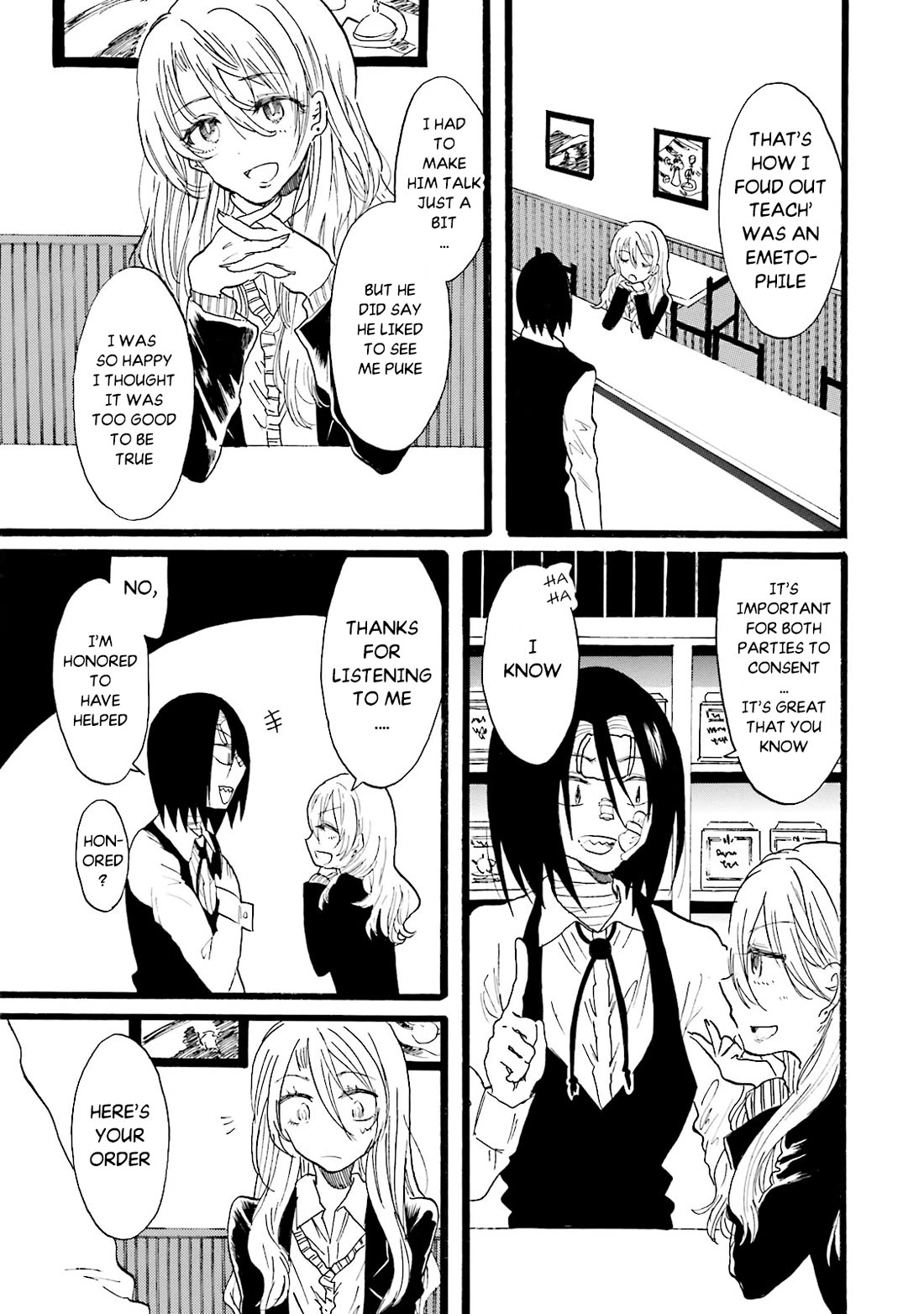 Henai Café Chapter 5 page 20 - Chapter 5: Emetophilia