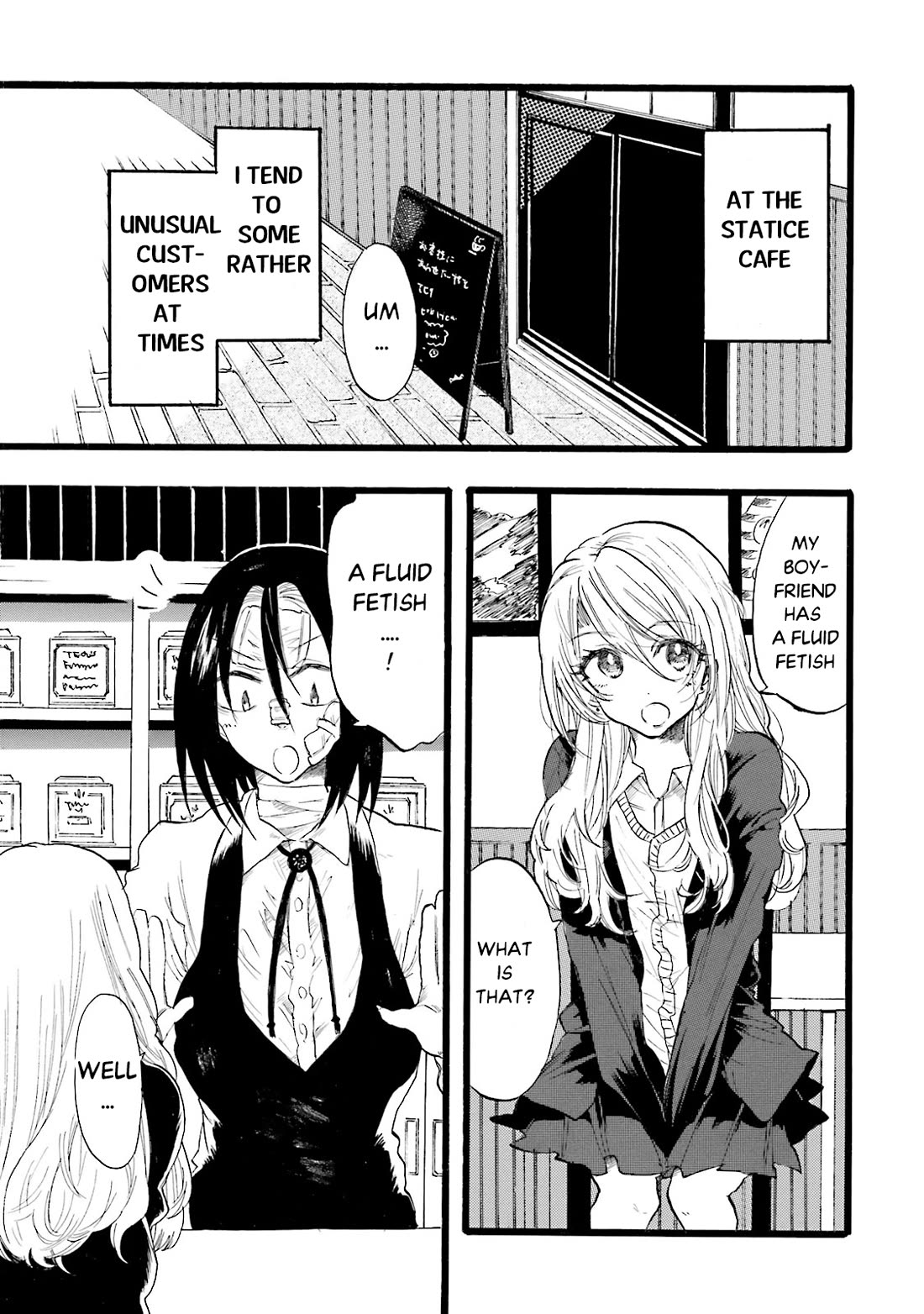Henai Café Chapter 5 page 6 - Chapter 5: Emetophilia
