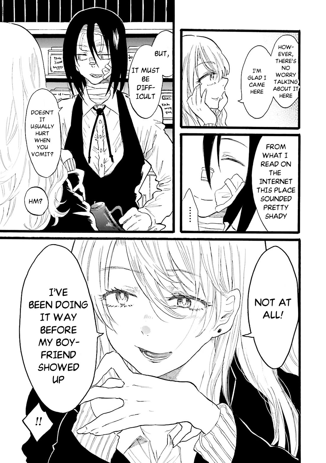 Henai Café Chapter 5 page 8 - Chapter 5: Emetophilia
