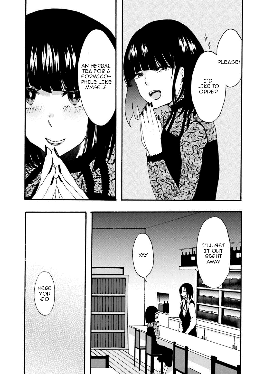 Henai Café Chapter 8 page 11 - Chapter 8: Case 8 - Formicophilia
