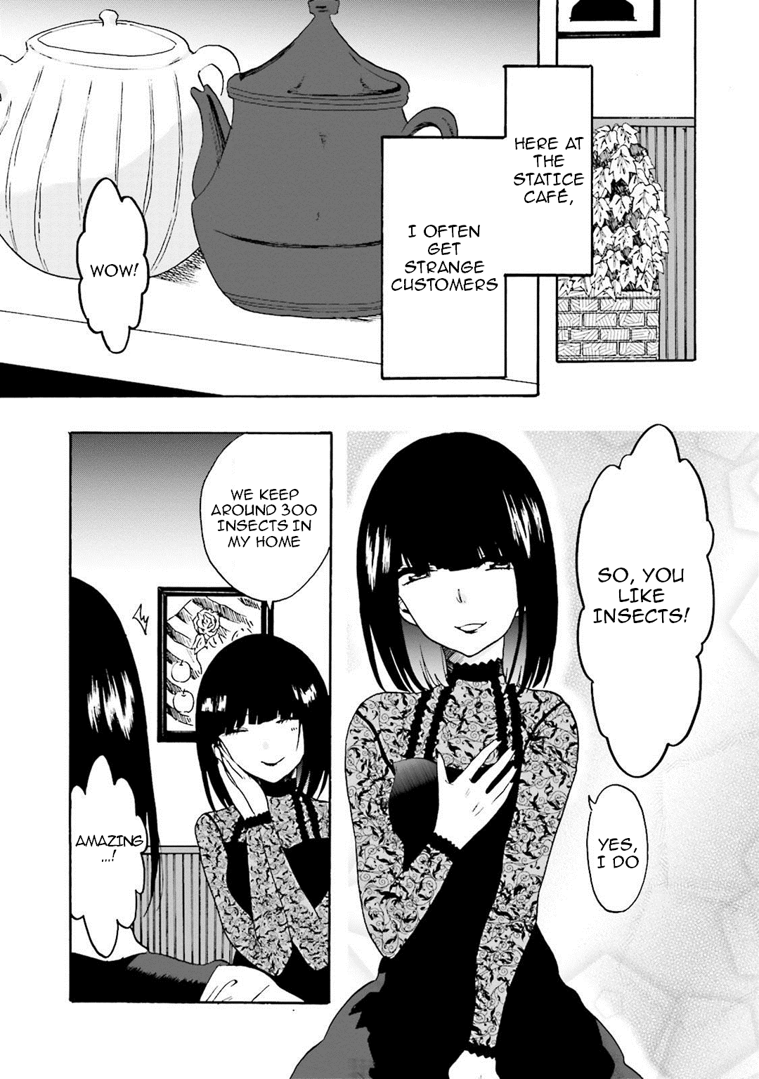 Henai Café Chapter 8 page 3 - Chapter 8: Case 8 - Formicophilia