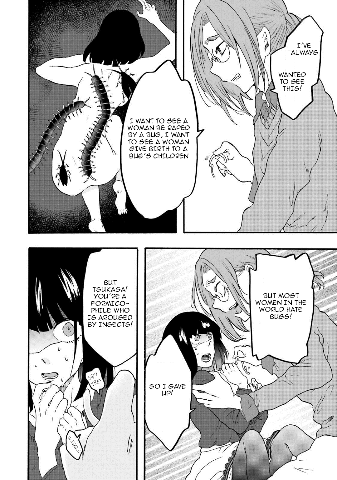 Henai Café Chapter 8 page 30 - Chapter 8: Case 8 - Formicophilia